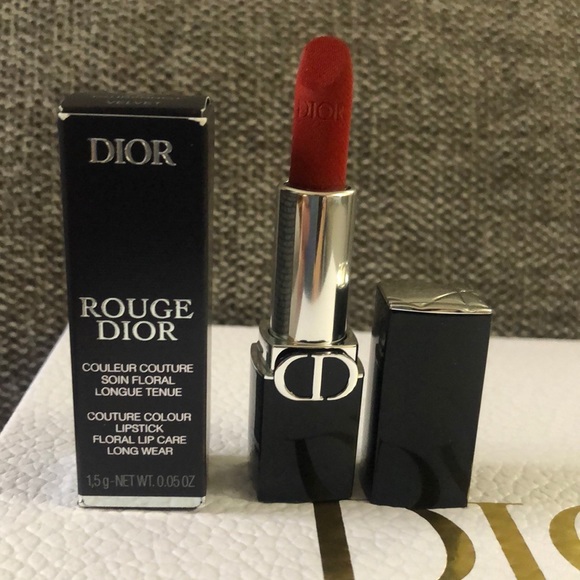 Dior LUXURY Lipstick Matte 1.5g Gift Miniature Rouge 777 Fahrenheit Velvet - Picture 3 of 11